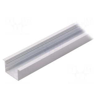 Profiles for LED modules | white | L: 2m | VARIO30-07 | aluminium