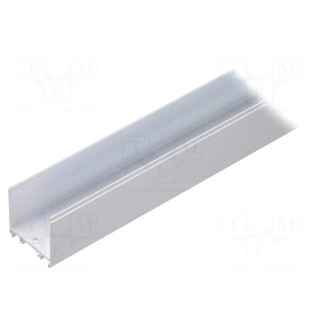 Profiles for LED modules | white | L: 2m | VARIO30-08 | aluminium