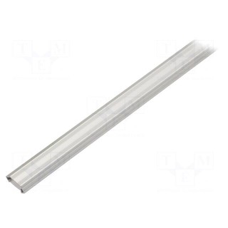 Profiles for LED modules | white | angular | natural | L: 1000mm | 45°