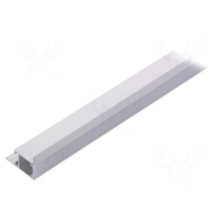 Profiles for LED modules | white | natural | L: 1m | FRAME14 | recessed