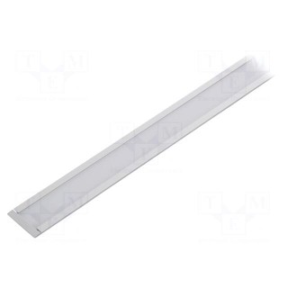 Profiles for LED modules | white | natural | L: 1m | GROOVE14
