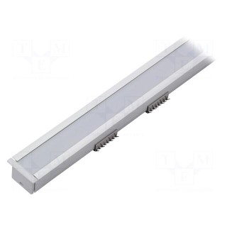 Profiles for LED modules | white | natural | L: 1m | LINEA-IN20