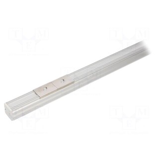 Profiles for LED modules | white | natural | L: 2m | FLOOR12 | recessed