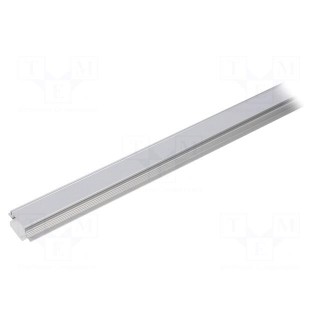 Profiles for LED modules | white | natural | L: 2m | GROOVE10