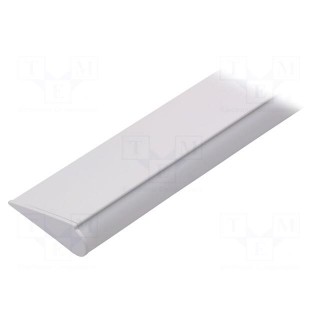 Profiles for LED modules | white | white | L: 1m | WALLE12 | aluminium