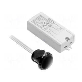 Touchless switch | unipolar,with motion detector | 2m | 110÷240VAC