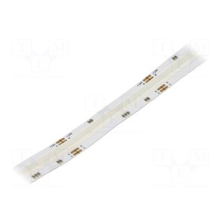 COB LED tape | RGB | 24V | LED/m: 1134 | 12mm | white PCB | IP20 | 180°