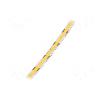 COB LED tape | white neutral | 12V | LED/m: 320 | 8mm | IP20 | 180° | 8W/m