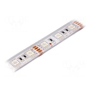LED tape | RGB | 5050 | 12V | LED/m: 60 | 14mm | IP68 | 120° | 14.4W/m | 600lm
