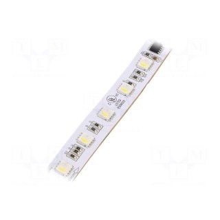 LED tape | RGBW | 5050 | 24V | LED/m: 60 | 12mm | white PCB | IP20 | 120°