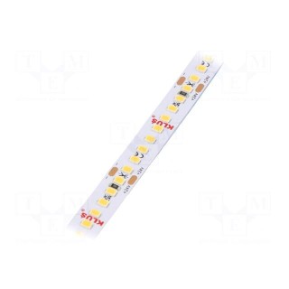 LED tape | white neutral | 24V | LED/m: 180 | 10mm | IP20 | 120° | 9.6W/m