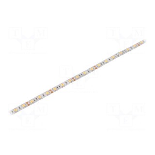 LED tape | white neutral | 5050 | 12V | LED/m: 60 | 10mm | white PCB | IP64