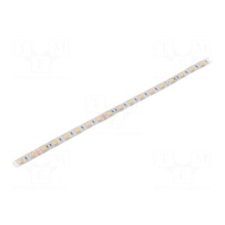 LED tape | white neutral | 5050 | 24V | LED/m: 60 | 10mm | white PCB | IP64
