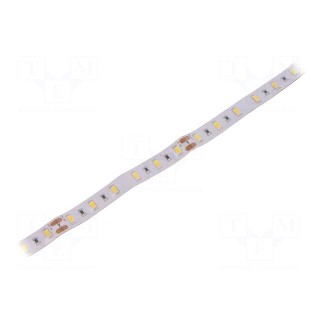 LED tape | white neutral | 5630 | 24V | LED/m: 60 | 12mm | white PCB | IP65