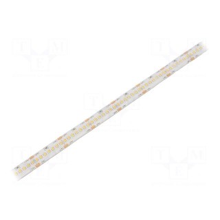 LED tape | white warm | 2216 | 24V | LED/m: 280 | 10mm | white PCB | IP65