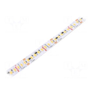 LED tape | white warm | 24V | LED/m: 160 | 10mm | IP20 | 120° | 9.6W/m
