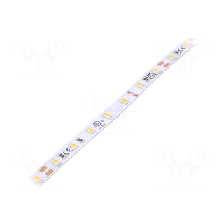LED tape | white warm | 24V | LED/m: 70 | 8mm | IP20 | 120° | 4.8W/m | 96lm/W