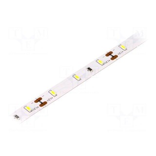 LED tape | white warm | 3014 | 12V | LED/m: 60 | 8mm | 120° | IP20 | 6W/m