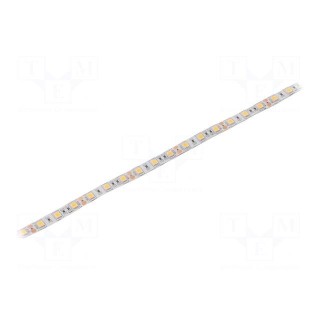 LED tape | white warm | 5050 | 12V | LED/m: 60 | 10mm | white PCB | IP64