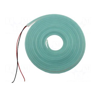 NEON LED tape | blue (ice blue) | 2835 | 12V | LED/m: 120 | 6mm | IP65
