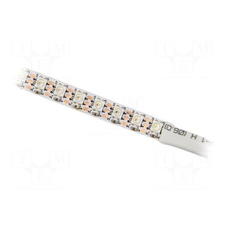 Programmable LED tape | RGB | 3535 | 5V | LED/m: 144 | 7mm | white PCB