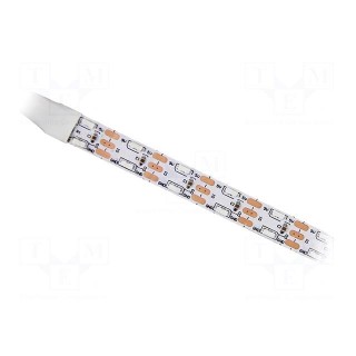 Programmable LED tape | RGB | 4020 | 5V | LED/m: 120 | 10mm | white PCB