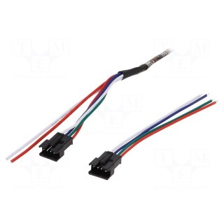 Programmable LED tape | RGB | 5050 | 5V | LED/m: 60 | 10mm | IP65 | 140°