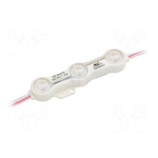 LED | green | 1.2W | IP68 | 12VDC | 160° | No.of diodes: 3 | 5730 | 66x15mm