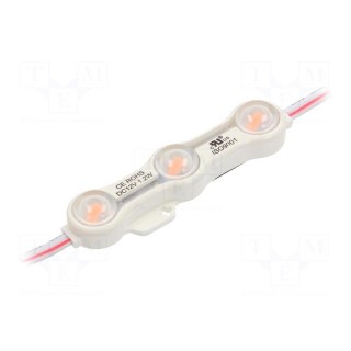 LED | pink | 1.2W | IP68 | 12VDC | 160° | No.of diodes: 3 | 5730 | 66x15mm