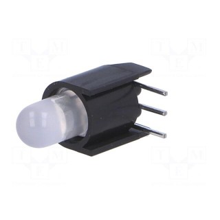 LED | bicolour,in housing | red/green | 5mm | No.of diodes: 1 | 20mA