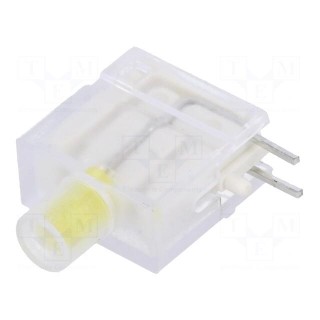 LED | in housing | yellow | 3.9mm | No.of diodes: 1