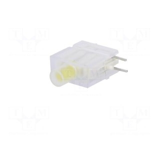 LED | in housing | yellow | 3.9mm | No.of diodes: 1