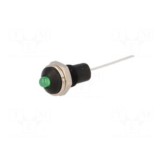 Indicator: LED | prominent | 24÷28VAC | Ømount.hole: 6.2mm | metal