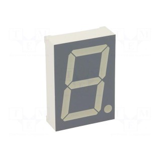 Display: LED | 7-segment | 38mm | 1.5" | No.char: 1 | red/green | anode