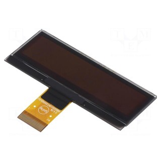Display: OLED | graphical | 128x32 | Window dimensions: 57.02x15.1mm