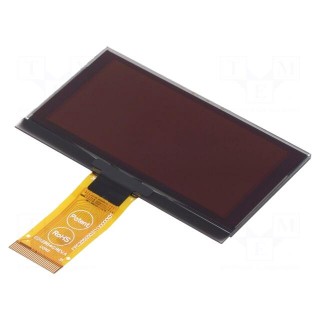 Display: OLED | graphical | 2.7" | 128x64 | Dim: 73x41.86x2.15mm