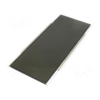 Display: LCD | 7-segment | STN Positive | No.of dig: 6 | 170x75x1.1mm