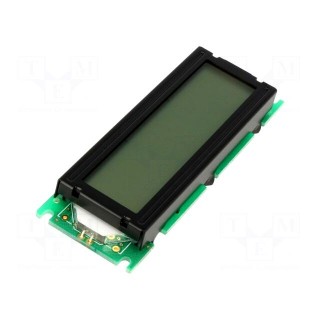 Display: LCD | alphanumeric | FSTN Positive | 16x2 | 85x30x13.6mm | LED
