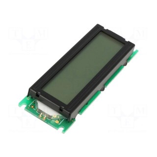 Display: LCD | alphanumeric | STN Negative | 16x2 | 85x30x13.6mm | LED