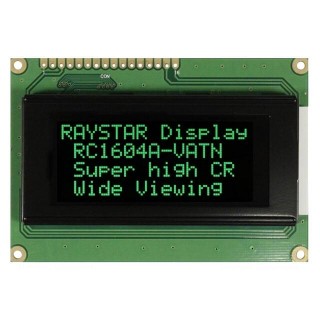 Display: LCD | alphanumeric | VA Negative | 16x4 | 87x60x13.6mm | LED