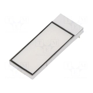 Backlight | Application: DE117 | LED | Dim: 29x11.8x2.5mm | white