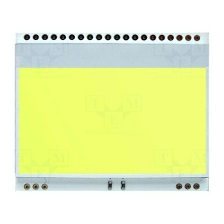 Backlight | Application: EADOGM128 | LED | 55x46x3.6mm | yellow-green