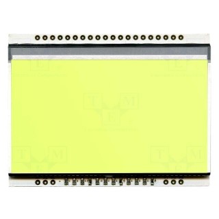 Backlight | LED | 68x51x3.6mm | yellow-green