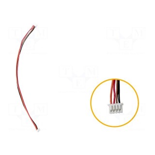 Cable | PIN: 4 | MOLEX | Contacts ph: 1.25mm | L: 150mm