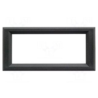 Frontal bezel | EASER164-NLED | Dim: 76.8x36.4mm | 60.8x24.2mm | ABS
