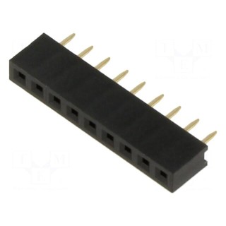 Pin socket | PIN: 9 | Layout: 1x9 | 2.54mm