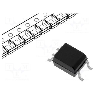 Optocoupler | SMD | Ch: 1 | OUT: transistor | 5kV | CTR@If: 53-200%@3mA