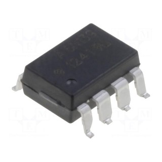 Optocoupler | SMD | Channels: 1 | Out: Darlington | 3.75kV | Gull wing 8
