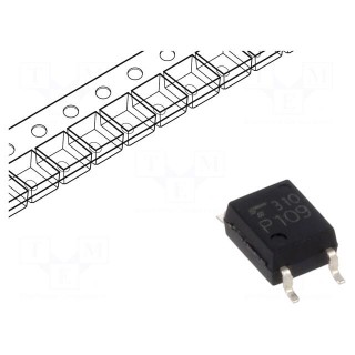 Optocoupler | SMD | Ch: 1 | OUT: open collector | Uinsul: 3.75kV | SO6