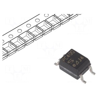 Optocoupler | SMD | Channels: 1 | Out: transistor | 3.75kV | SO5